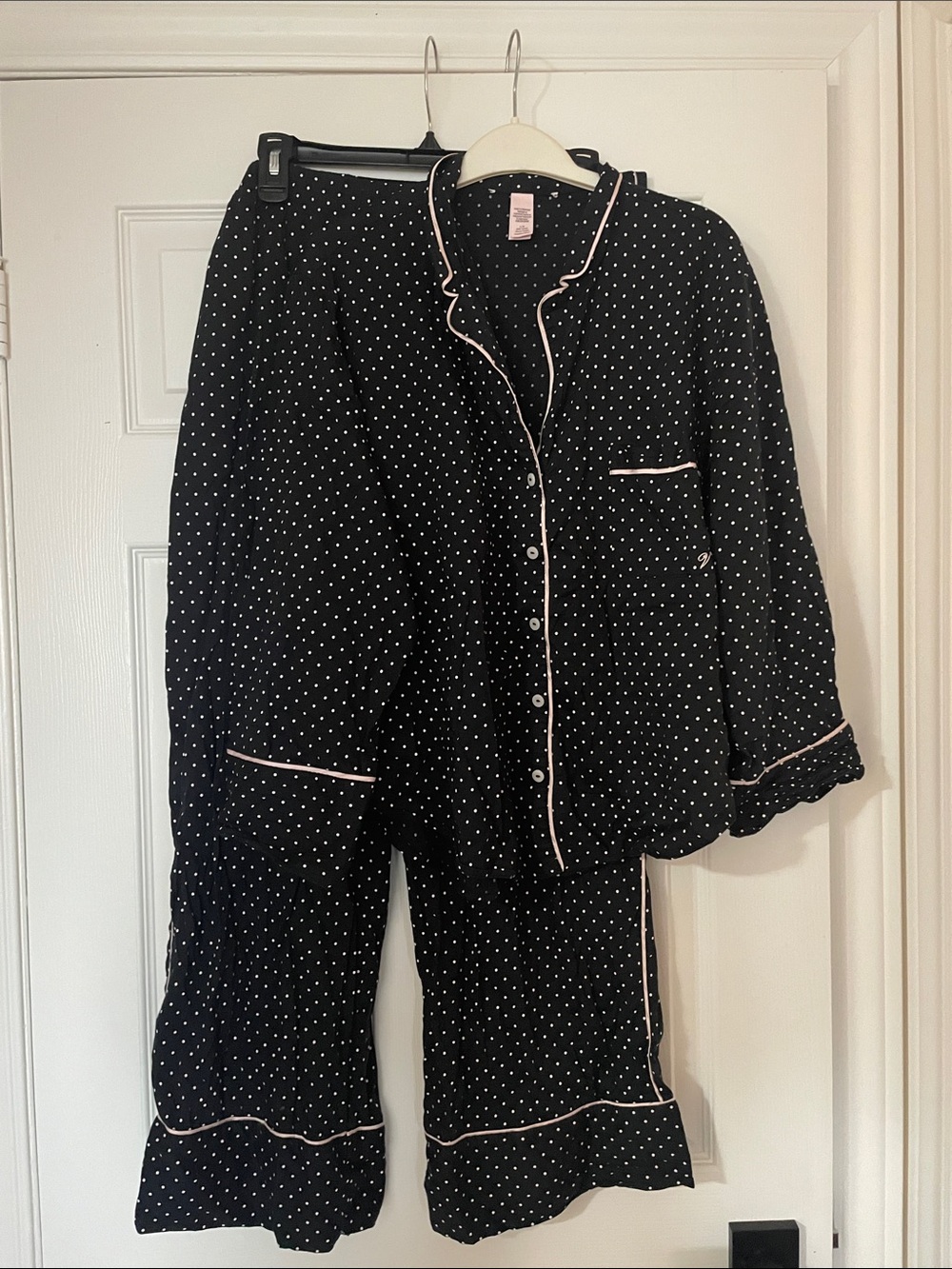 Victoria’s Secret polkadot pyjamas